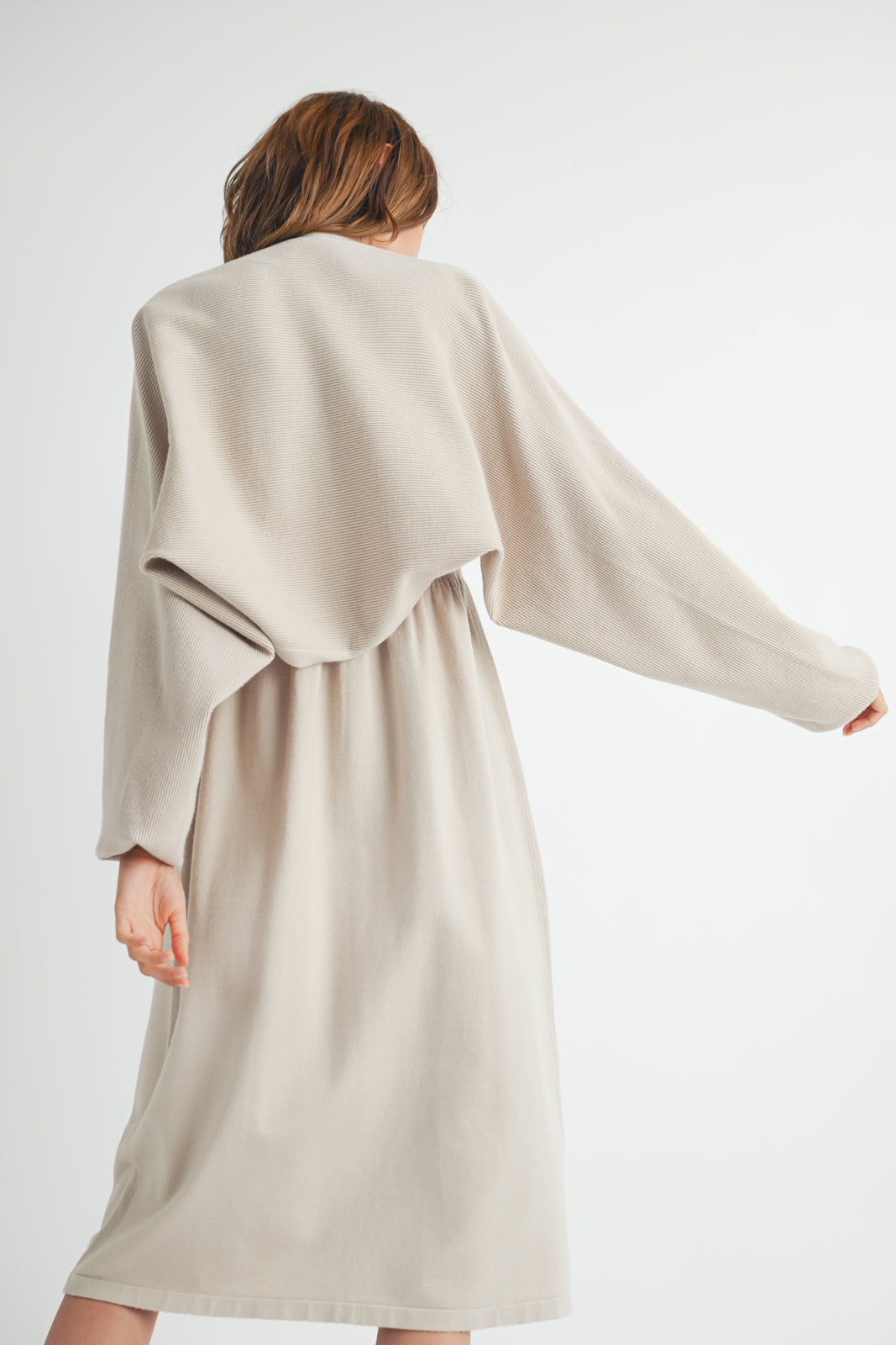 SAID MY PIECE Sweater Dress Set