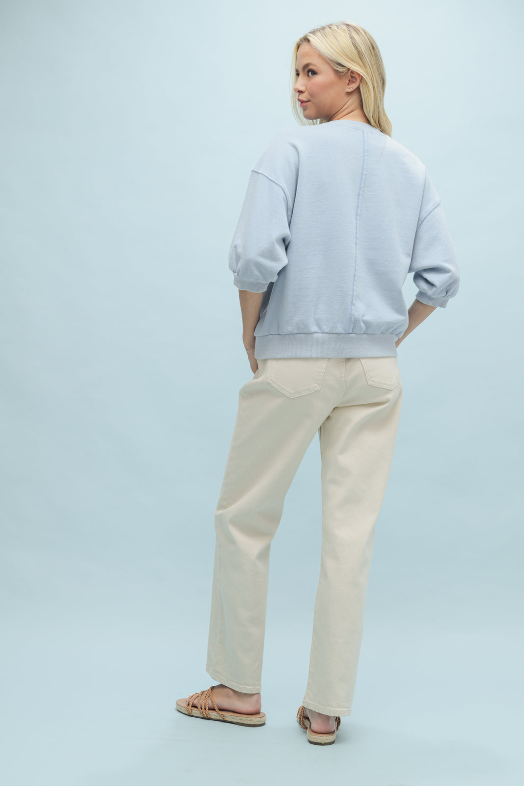 Wishlist FEARLESS Sweatshirt -Sky Blue