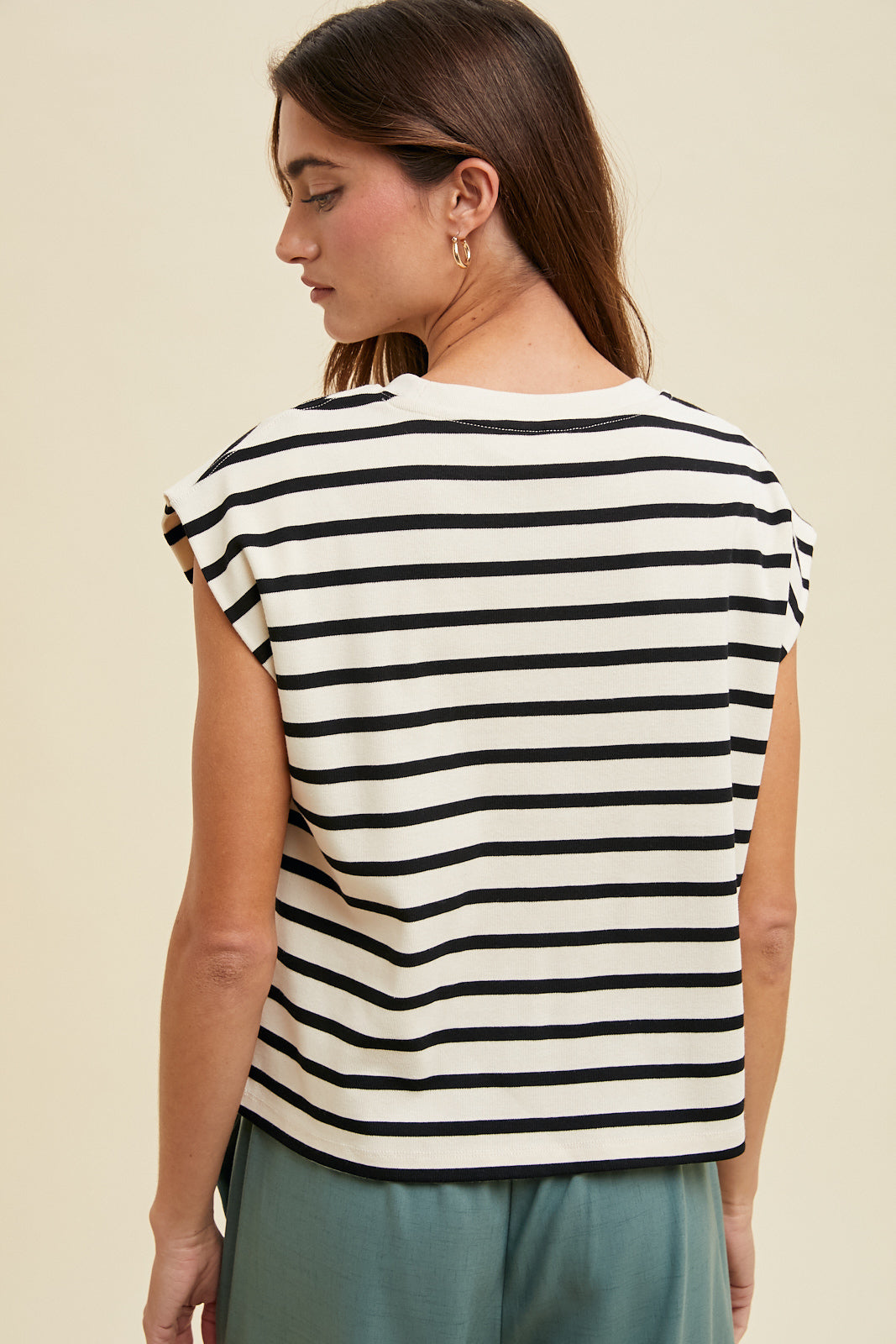 Wishlist Striped Muscle Tank