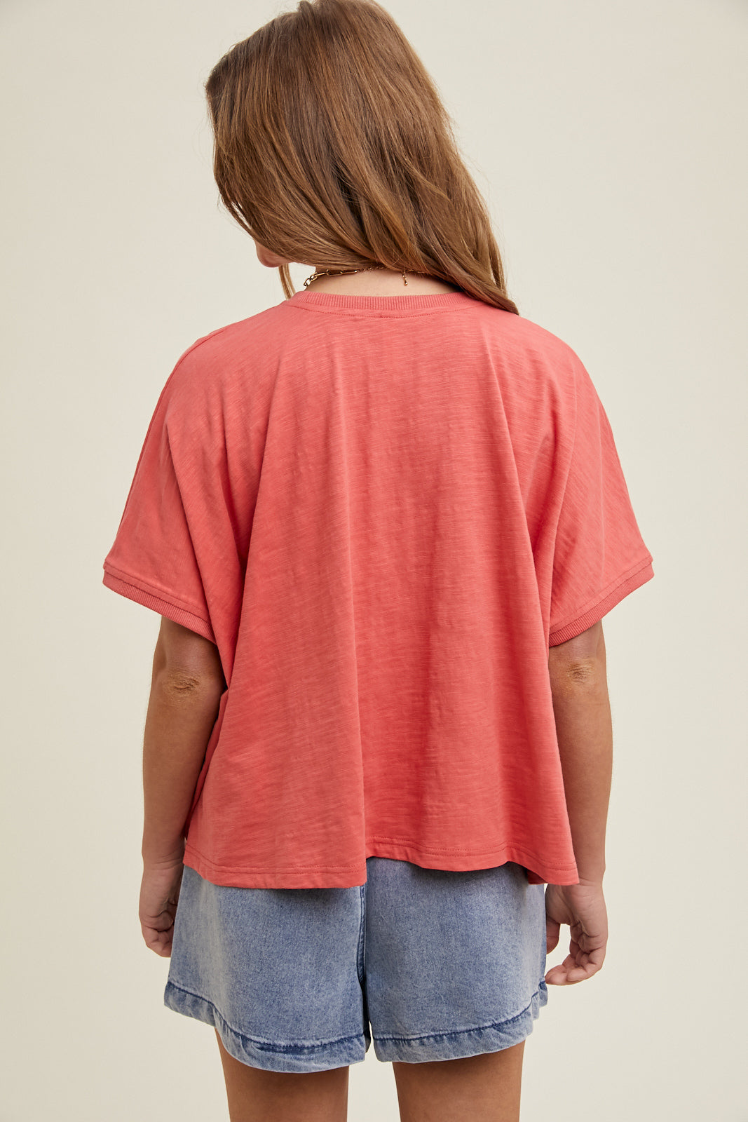 Wishlist POPPIN Drop Shoulder Top