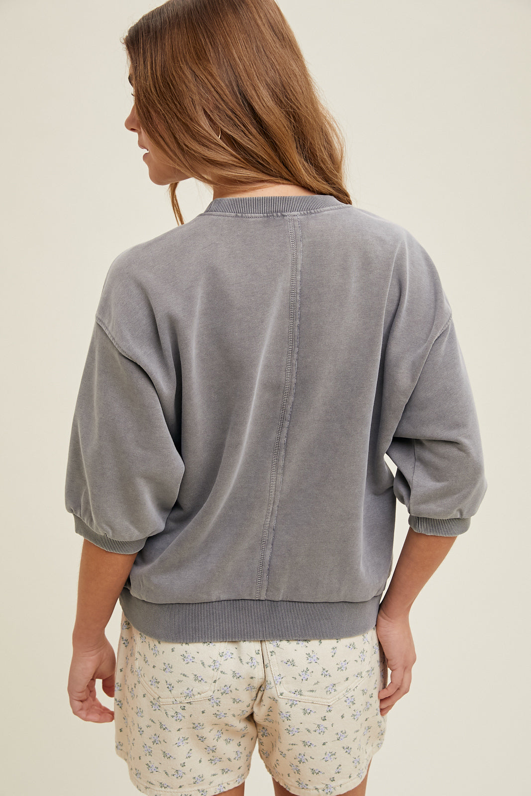 Wishlist FEARLESS Sweatshirt -Charcoal