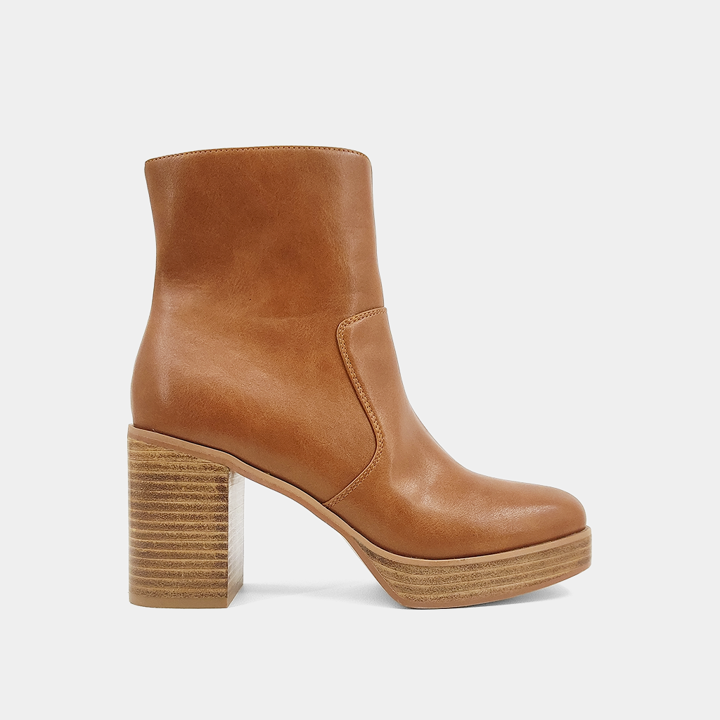 Shu Shop Vernita Ankle Boot in Tan