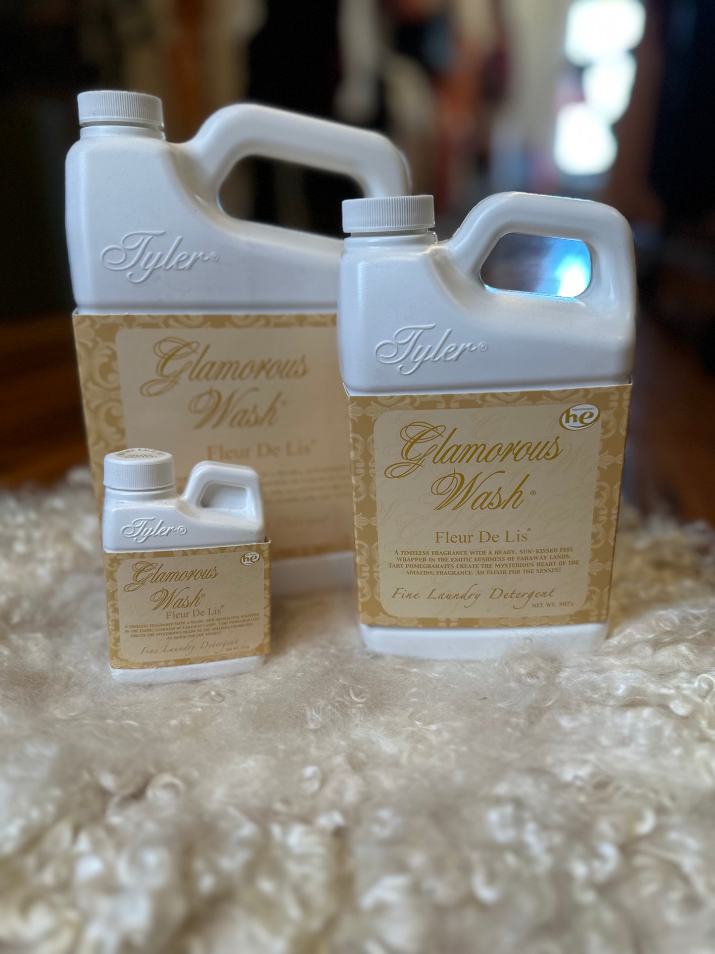 Tyler Glamorous Wash -Fleur De Lis