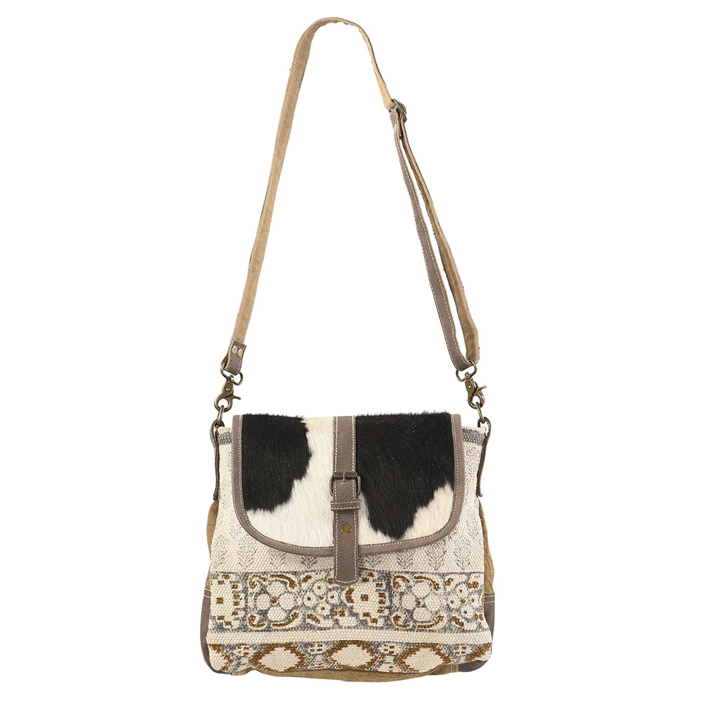 American Darling® Genuine Hairon Cowhide Messenger Bag