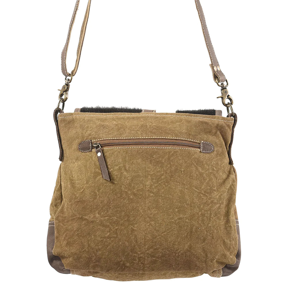 American Darling® Genuine Hairon Cowhide Messenger Bag