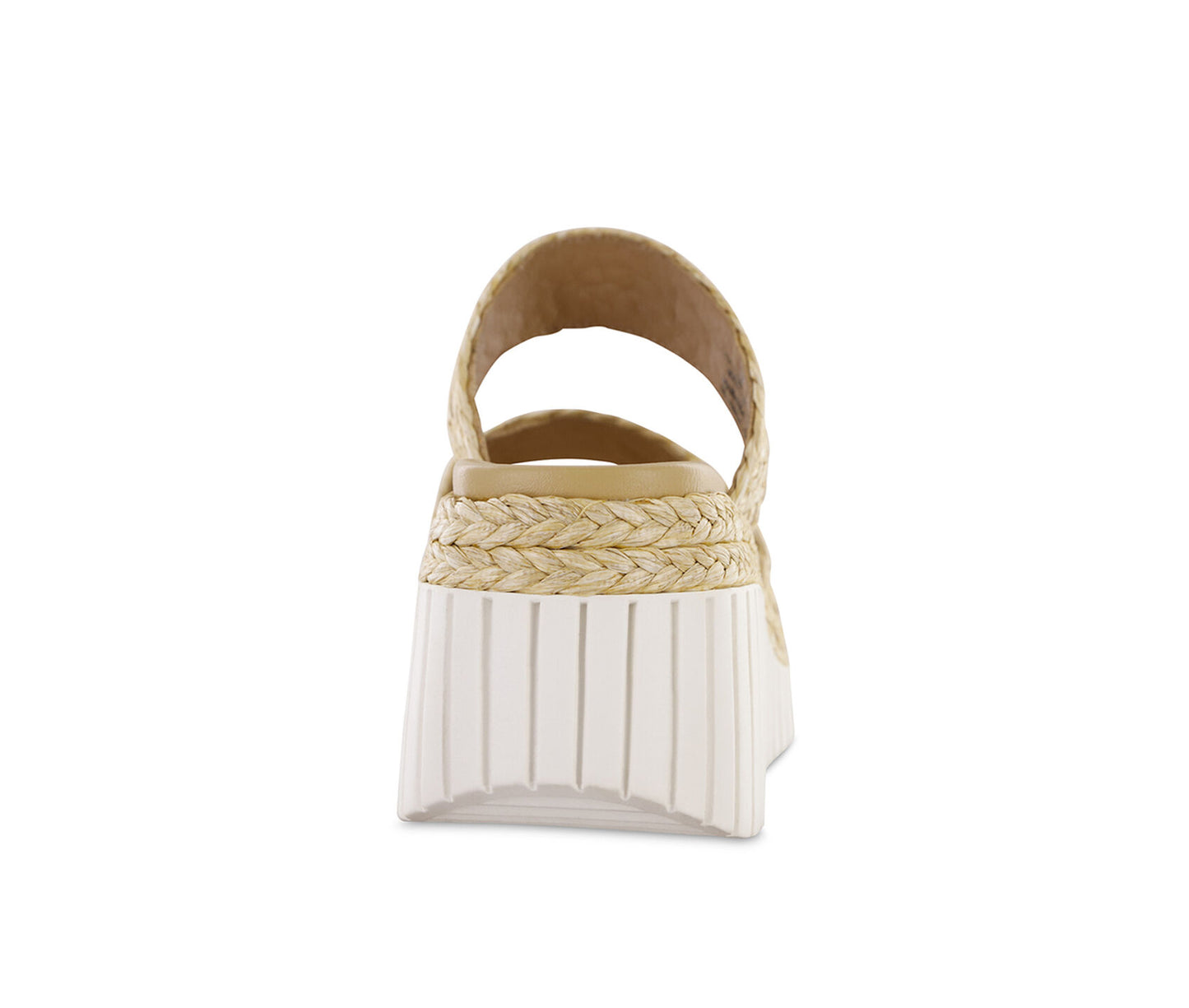 "Zayla" Raffia Wedge Sandal