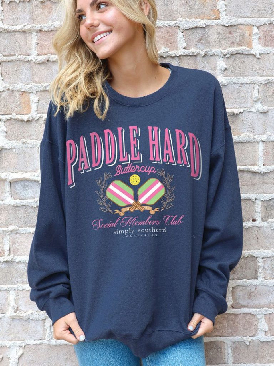 Simply Southern Pickleball Club Crewneck