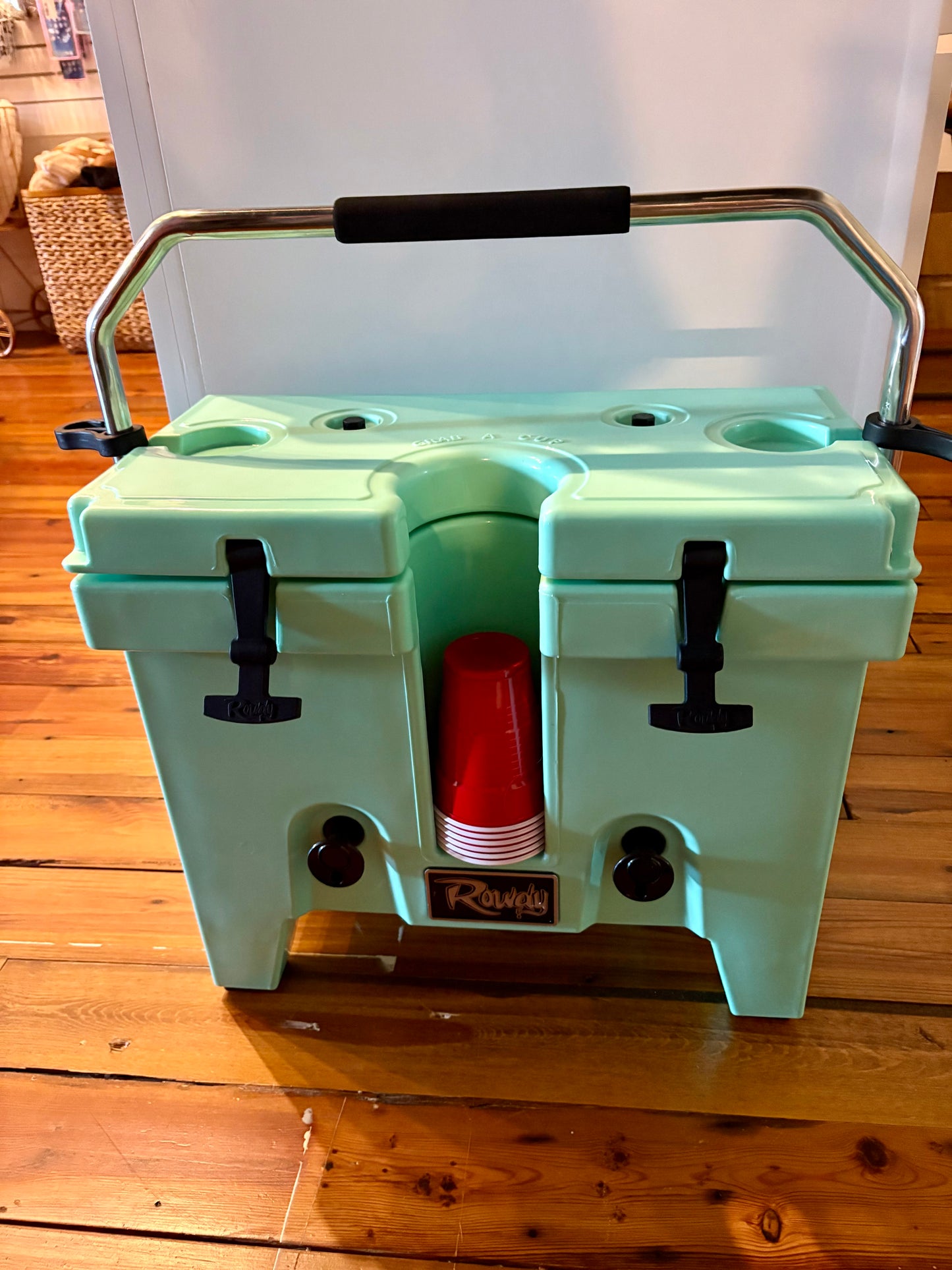 Rowdy Drink Cooler with Cups