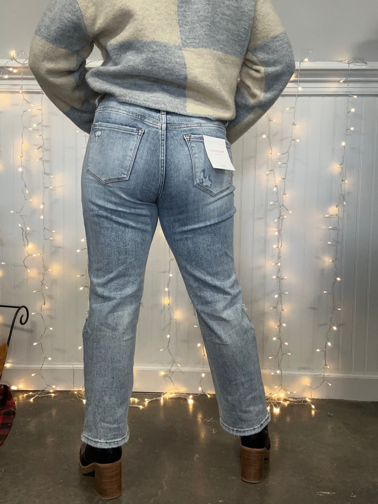 Vervet "Bright" Cropped Straight