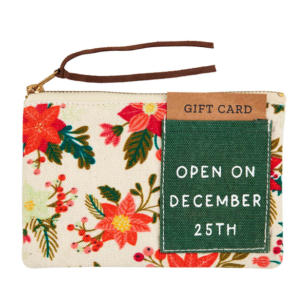 Poinsettia Gift Pouch