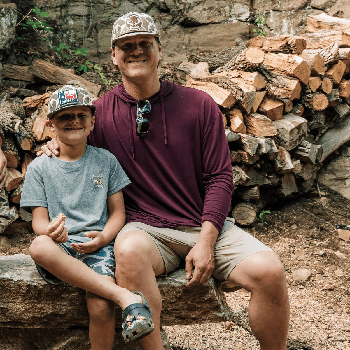 Burlebo Performance Hoodie-Maroon