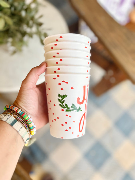 Festive Reusable Cups- Jingle Juice