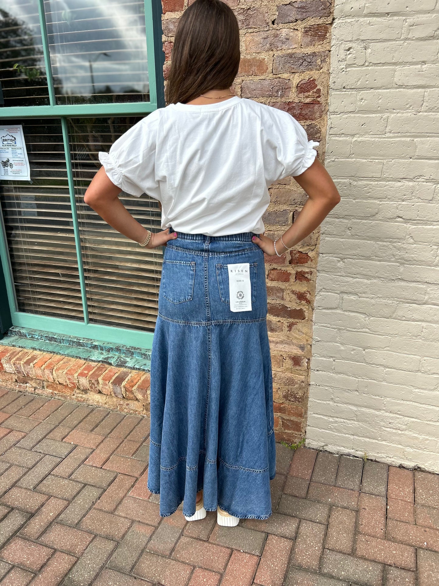 Risen SENORITA Denim Skirt