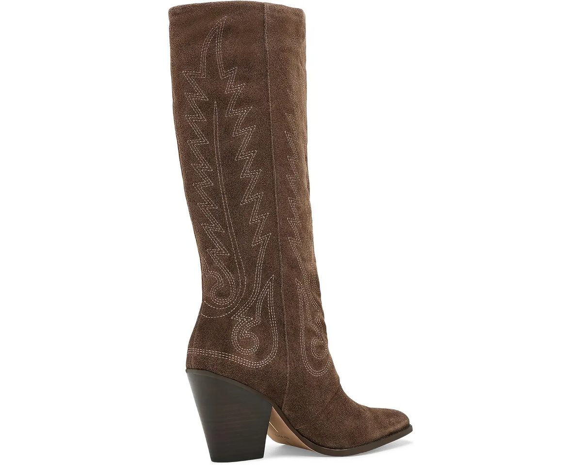 Janaya Chocolate Suede Boot