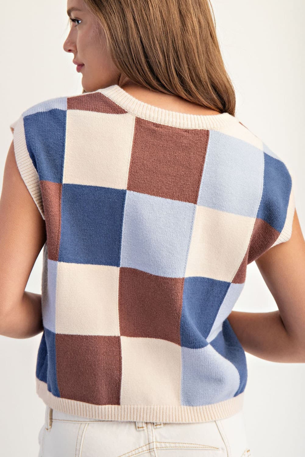 Frosted Mocha Sweater Vest