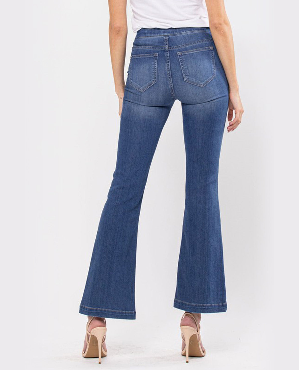 Cello Mid Rise Flare Jegging