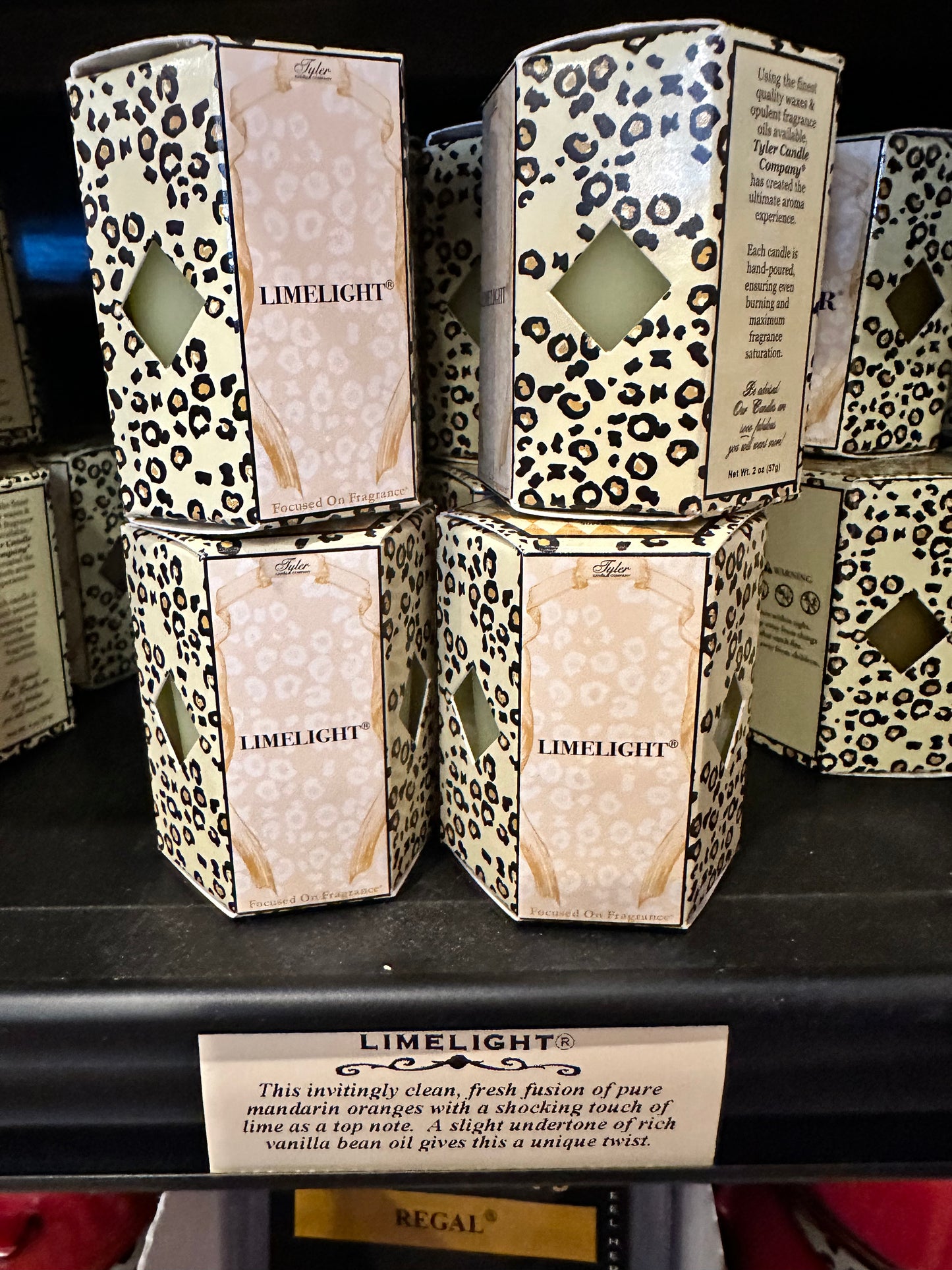 Tyler Boxed Votives- LimeLight