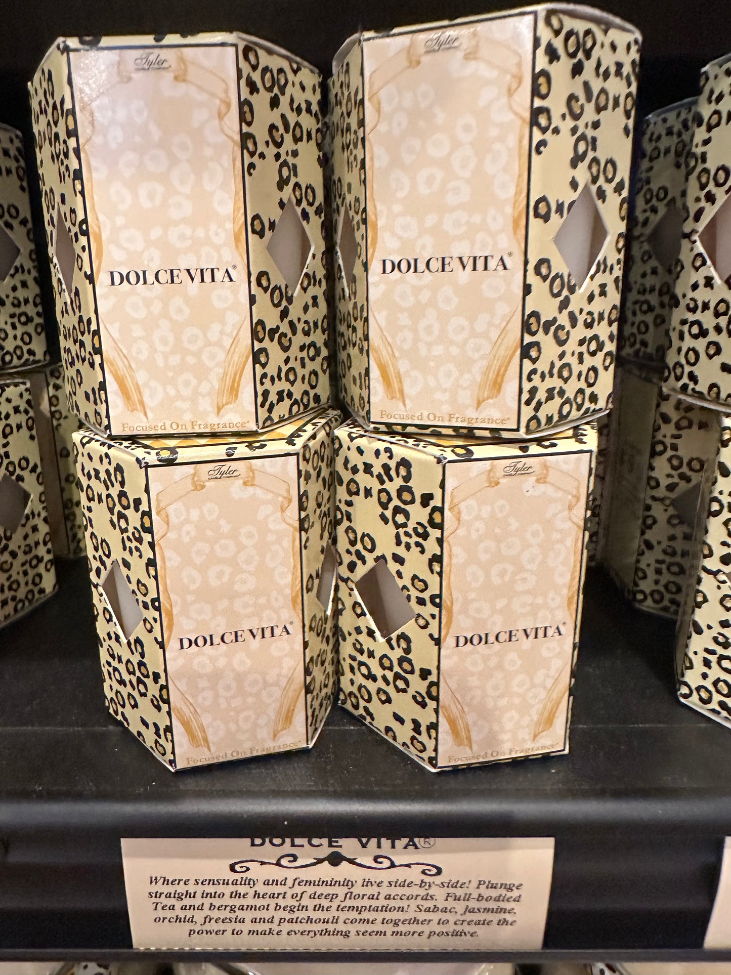 Tyler Boxed Votives- Dolce Vita