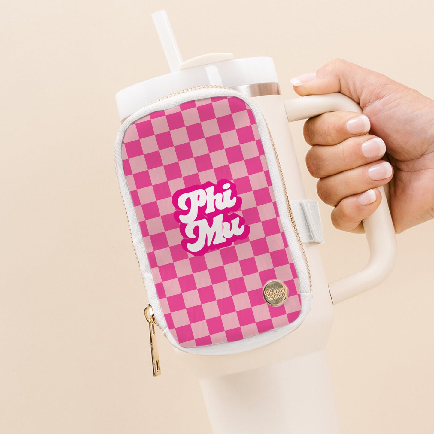 Tumbler Fanny Pack- Phi Mu