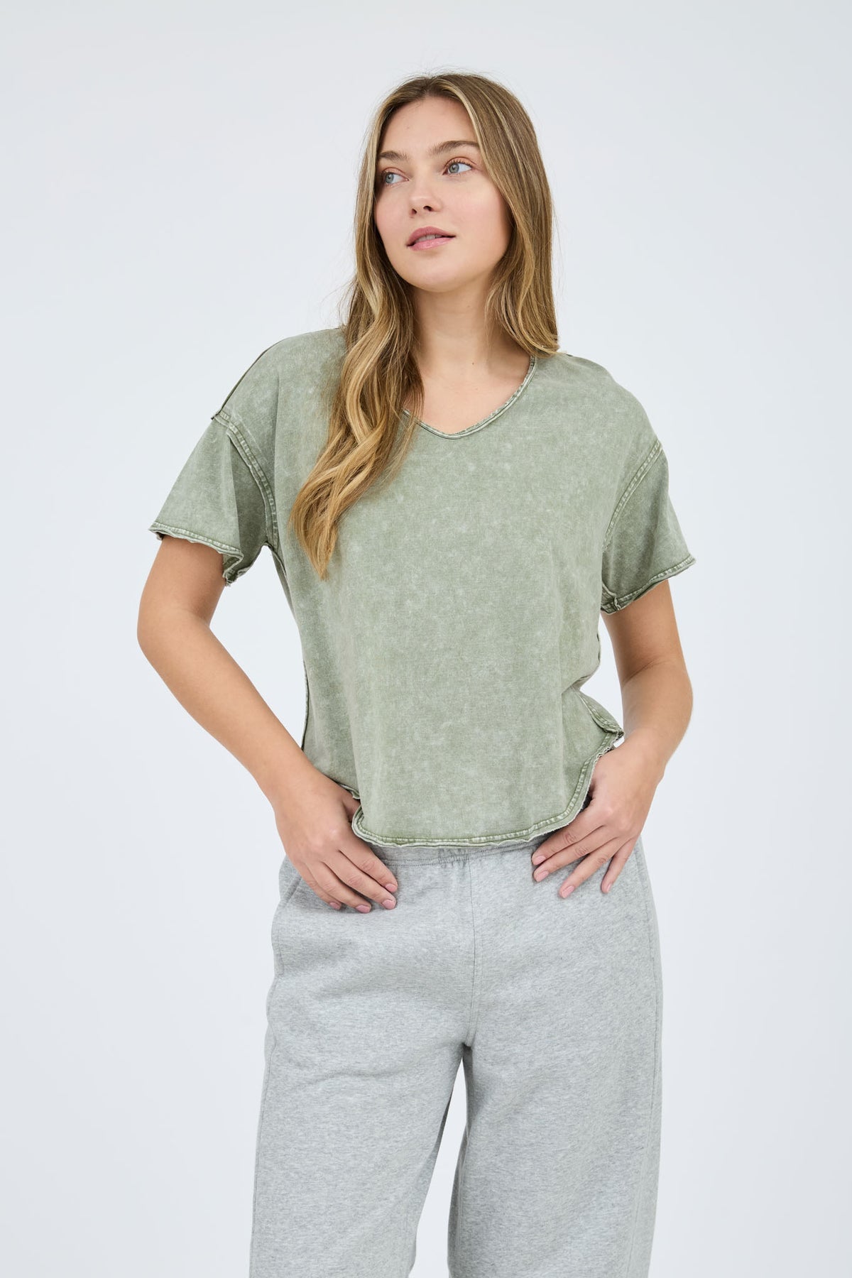 Blu Pepper "Unwined" Vintage Washed Tee