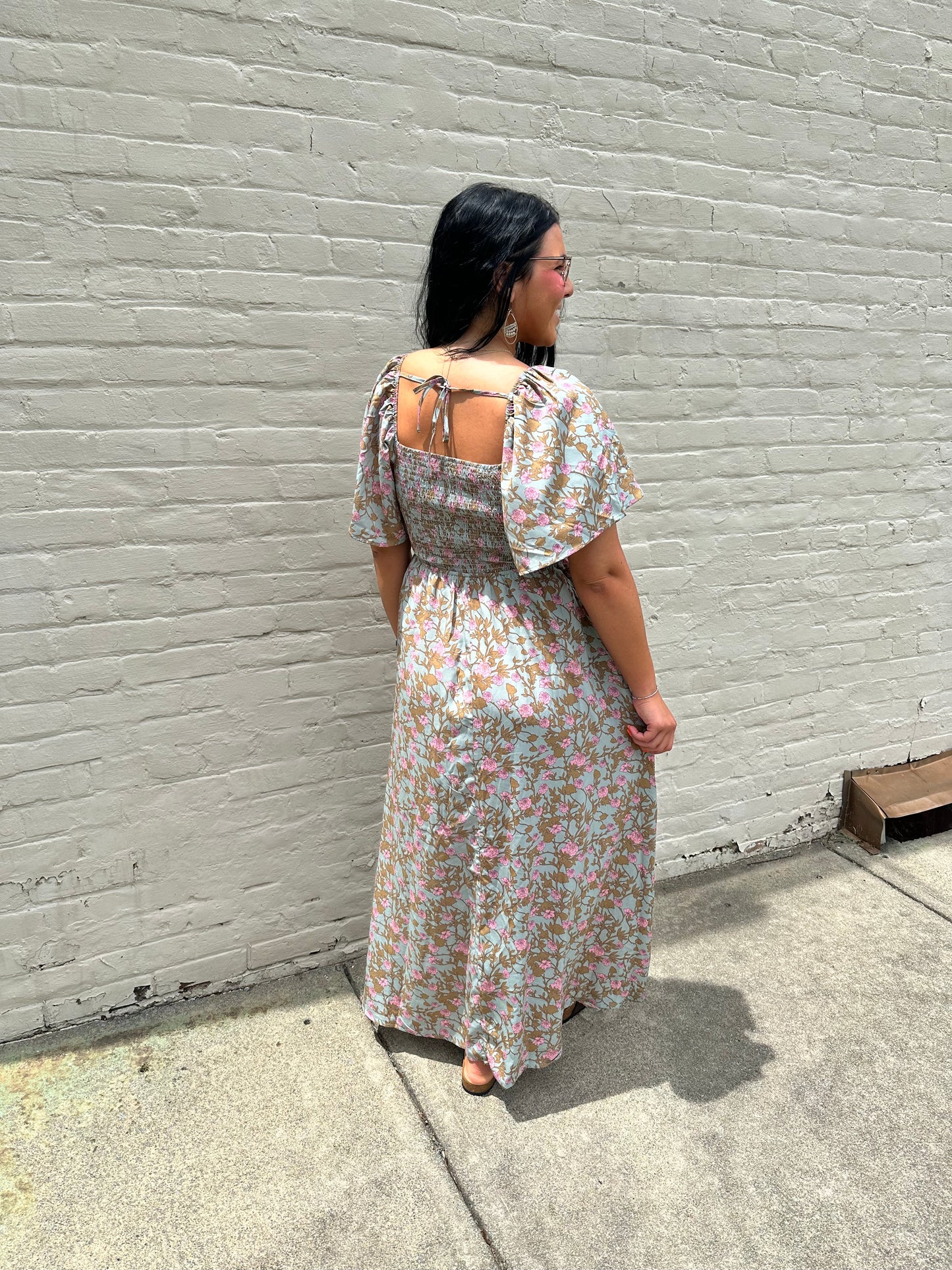 Wishlist "Tangled" Floral Print Dress