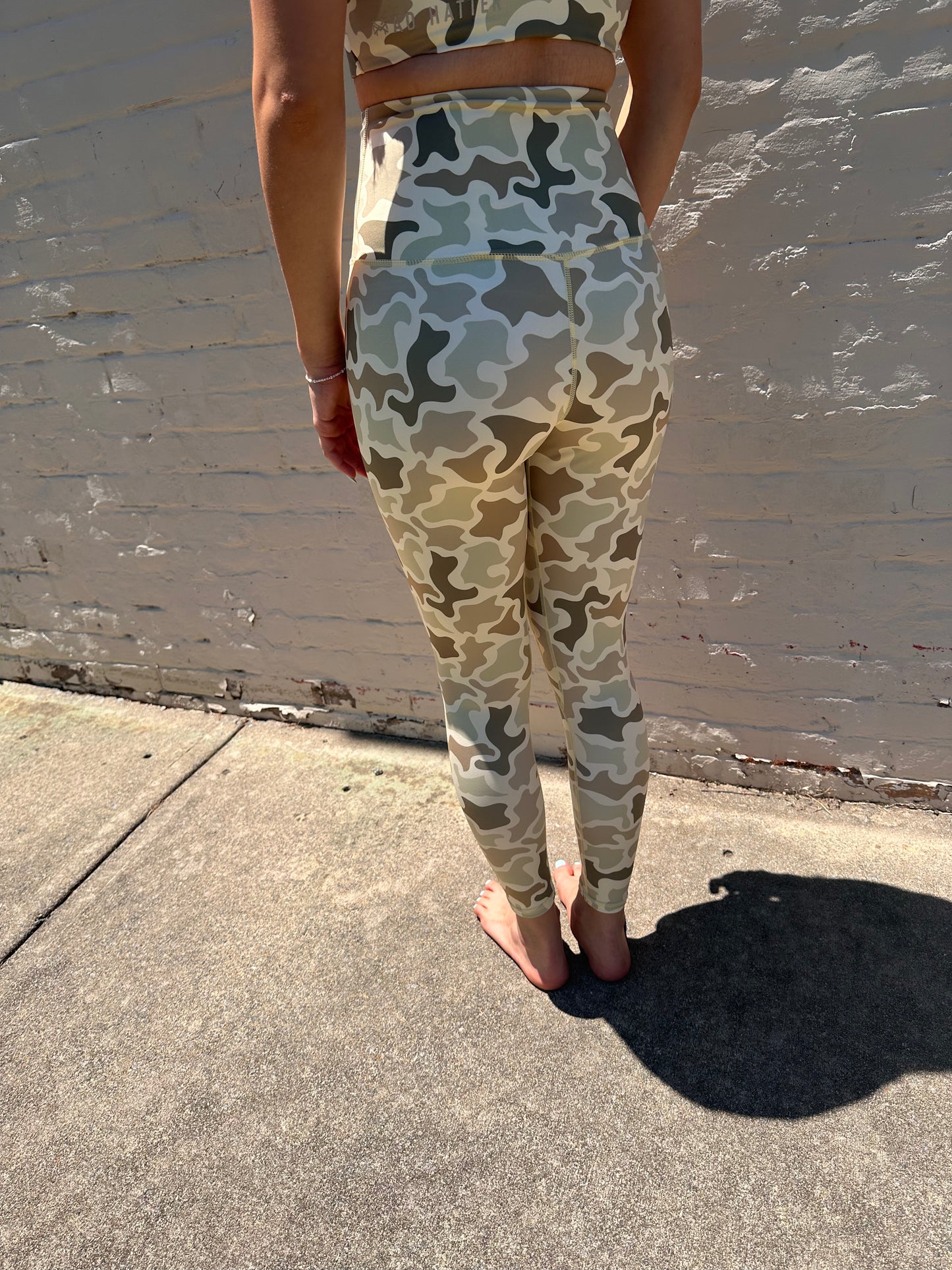 Limitless Leggings- Oasis Camo