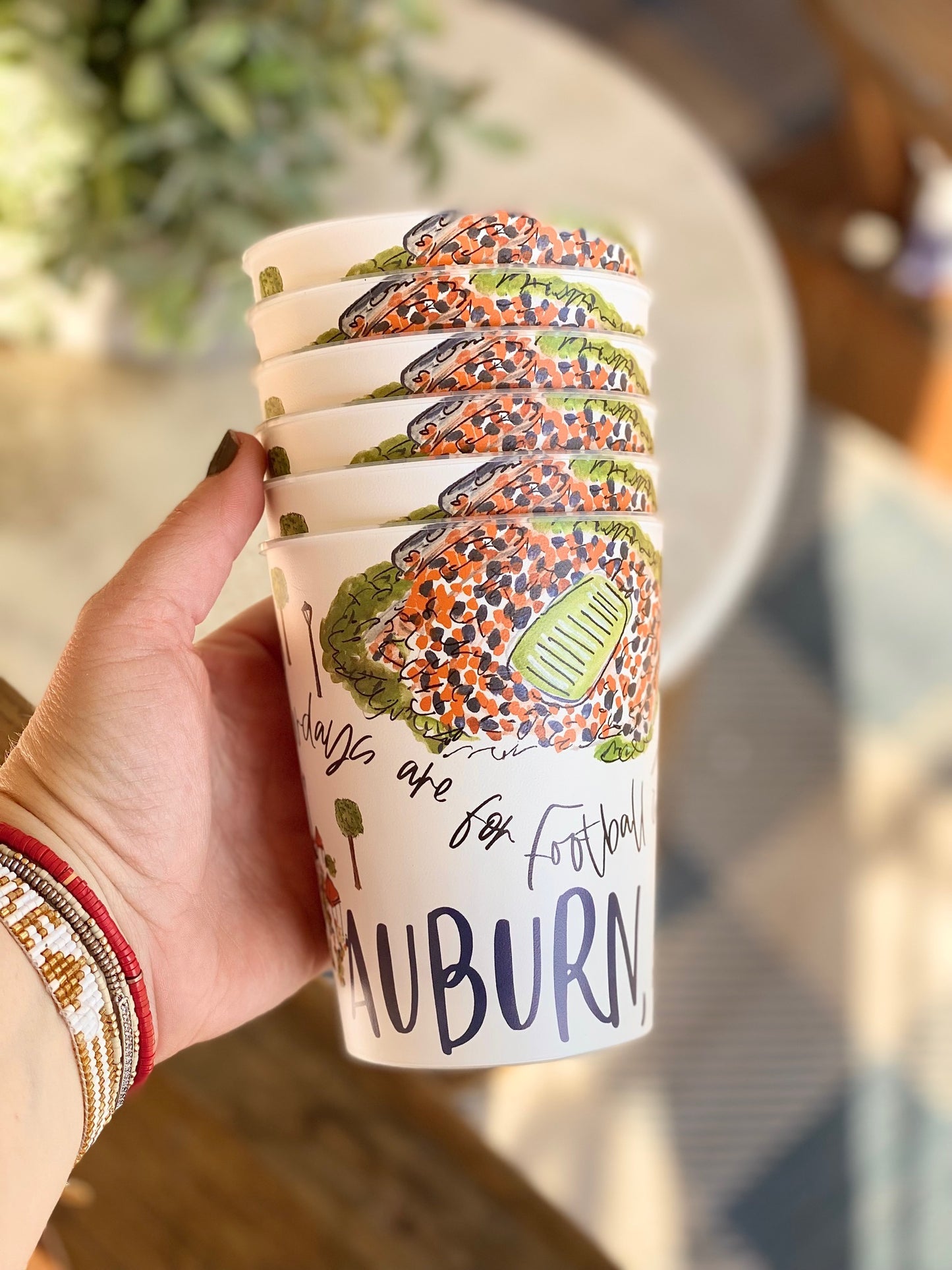 GameDay Reusable Cups - Auburn
