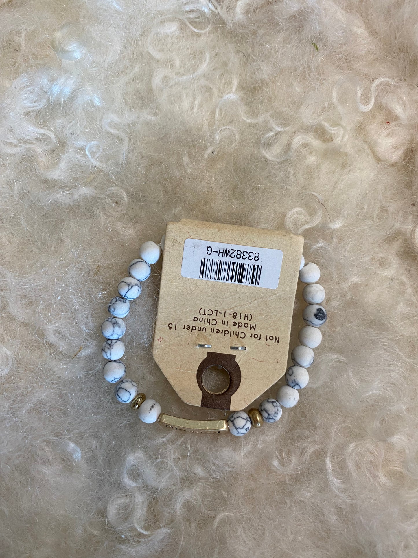 Inspiring Natural Beaded Bracelets- Trust In The Lord & Blessed