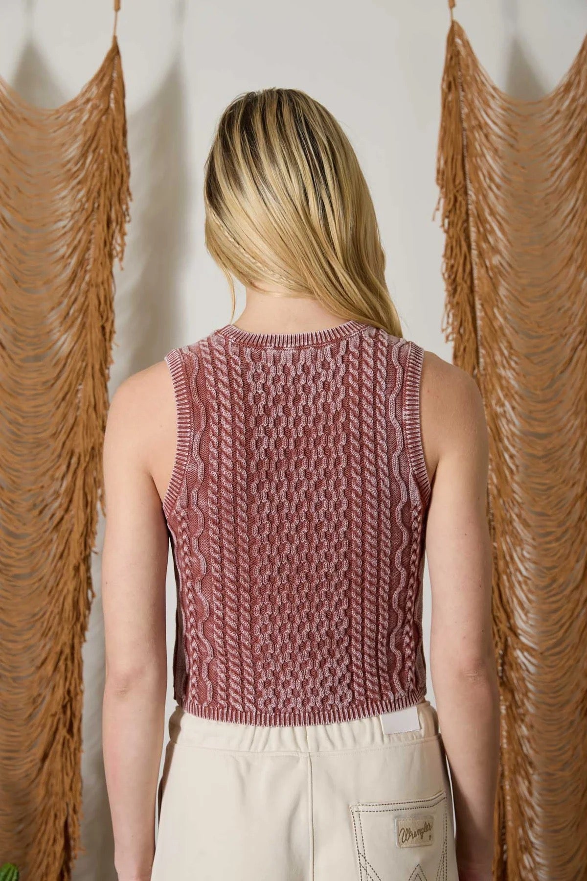 Rustic Romance Knit Tank