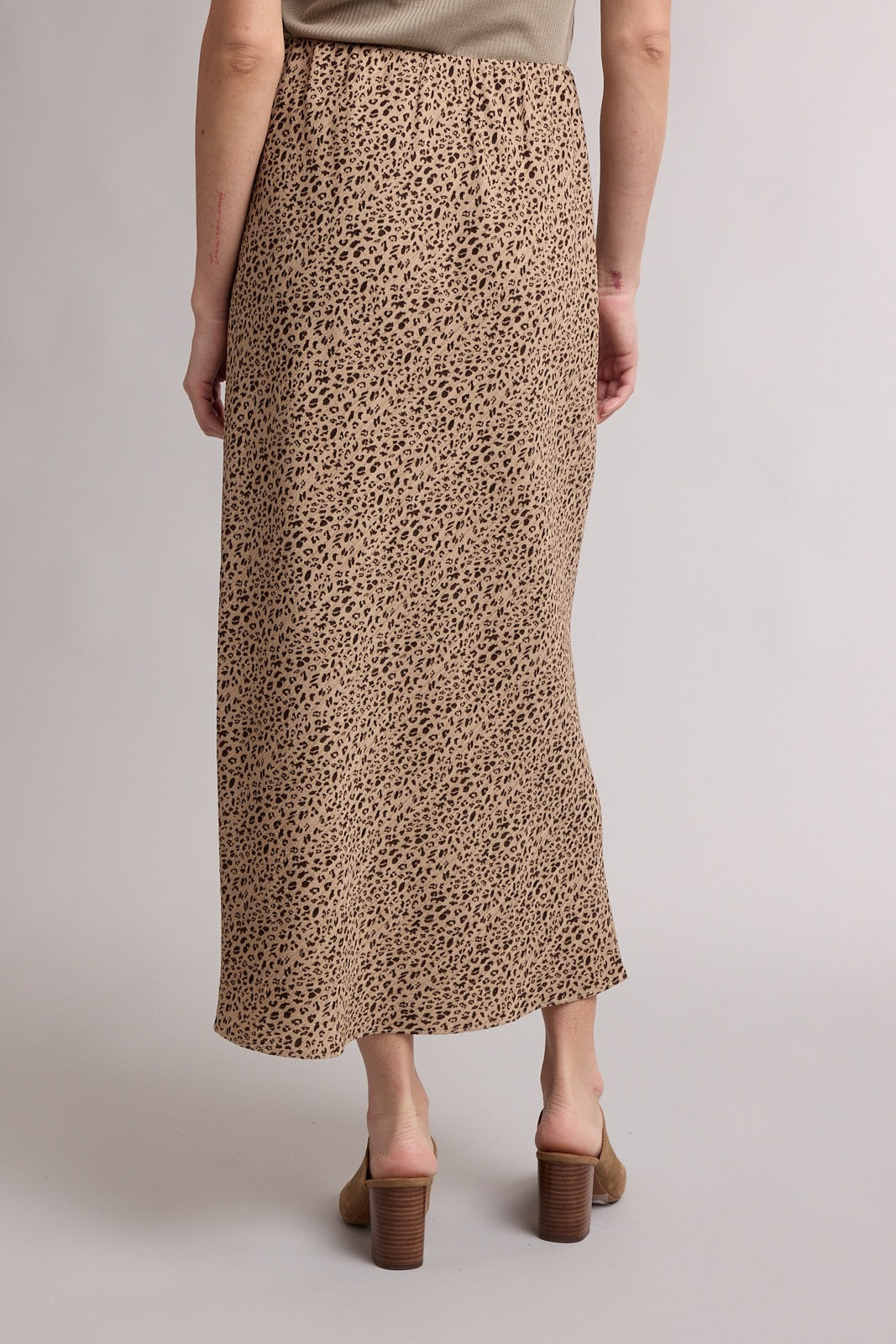 Cheetah Midi Skirt
