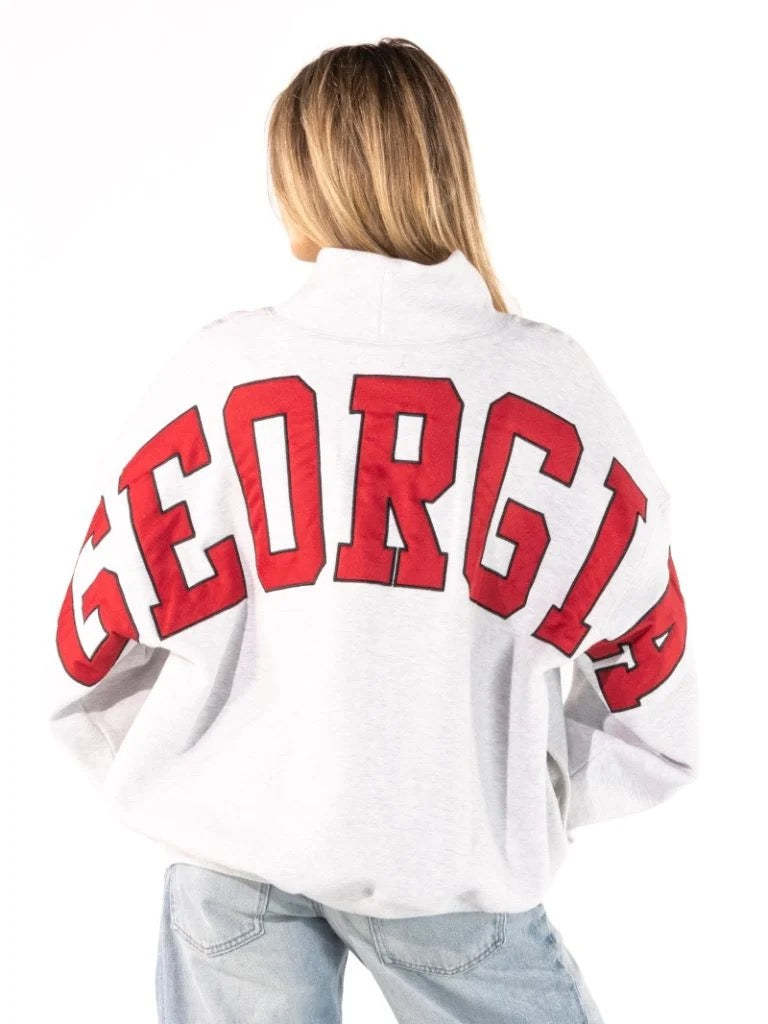 Georgia Mock Neck Pullover