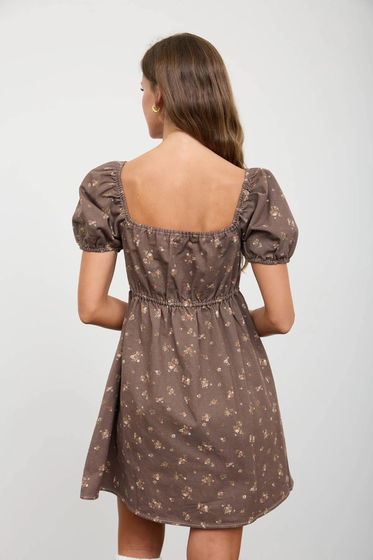 Ditsy Floral Mini Dress