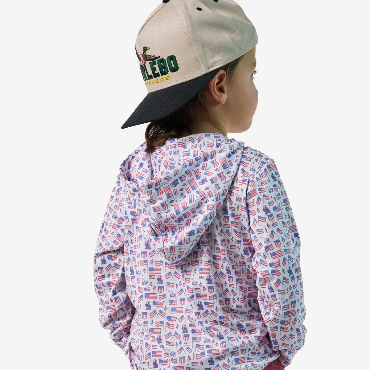 Youth Performance Hoodie-Old Glory