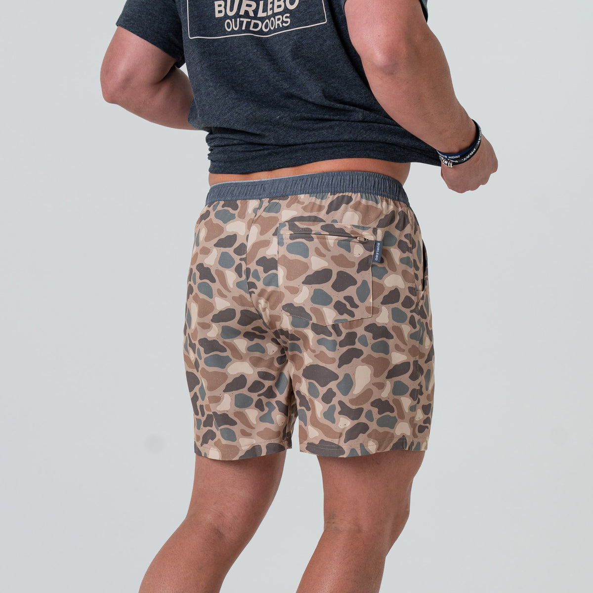Burlebo Athletic Short- Pintail Camo