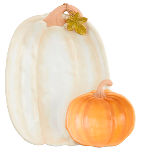 Pumpkin Chip & Dip Server