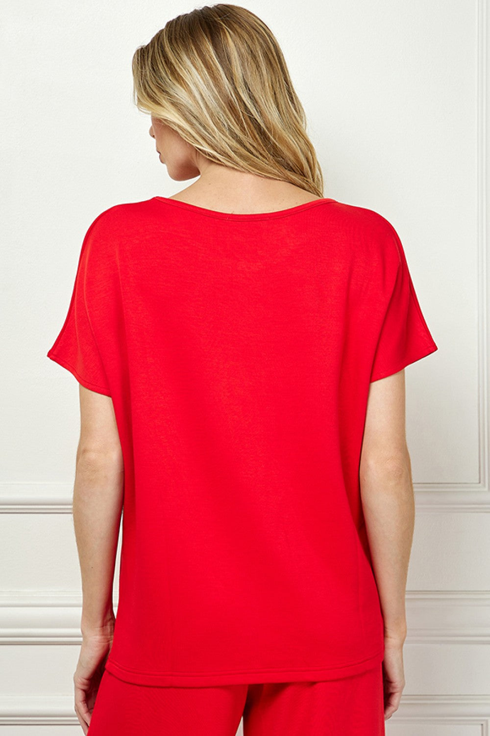 "Basic Life" Soft Tee- Red