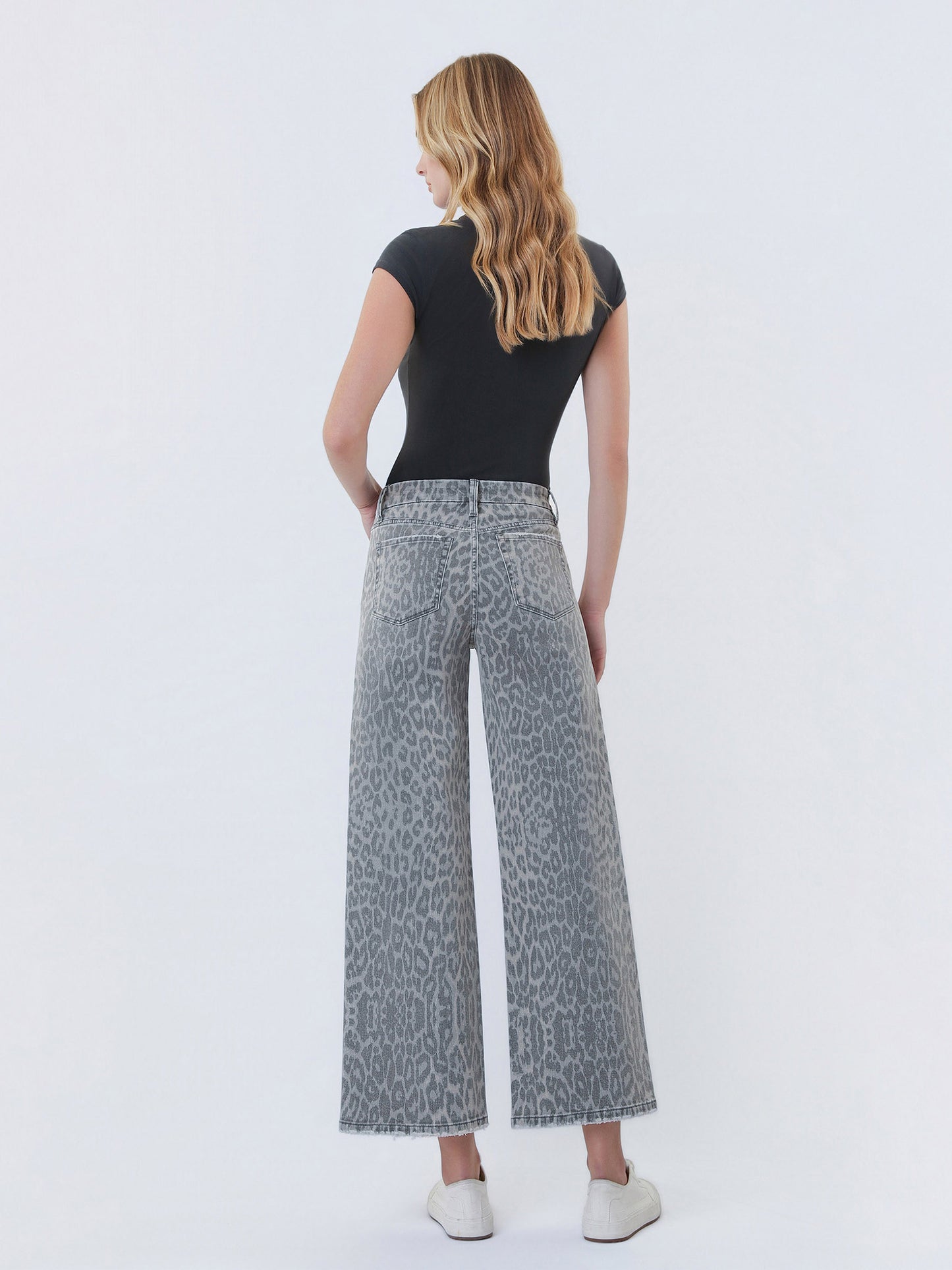 Leopard Girl Baggy Wide Leg
