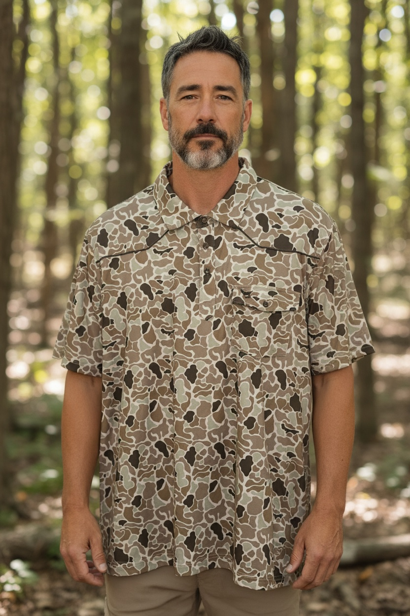 Cowboy Camo Polo