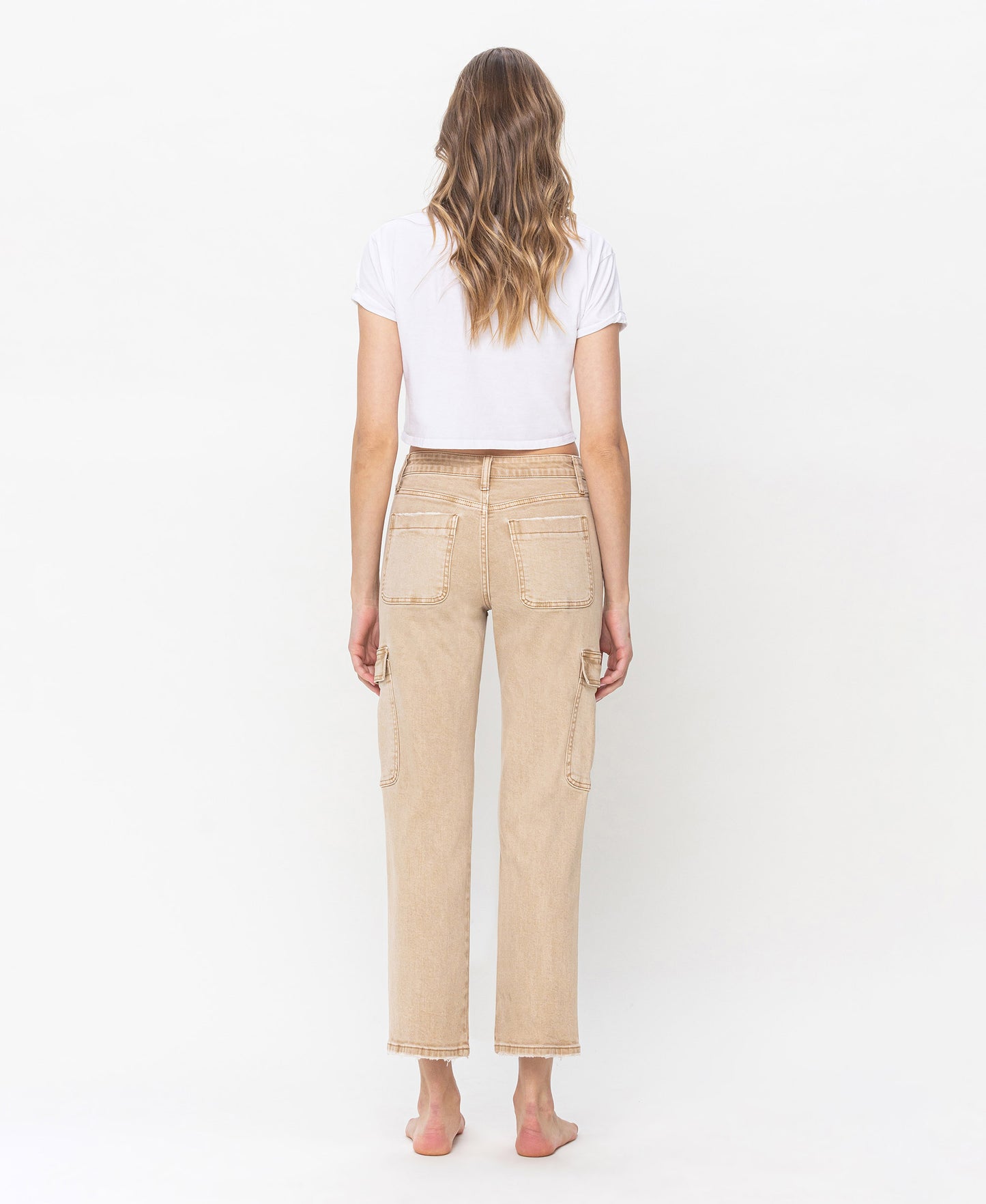 Vervet HR Relaxed Cargo Cropped Straight