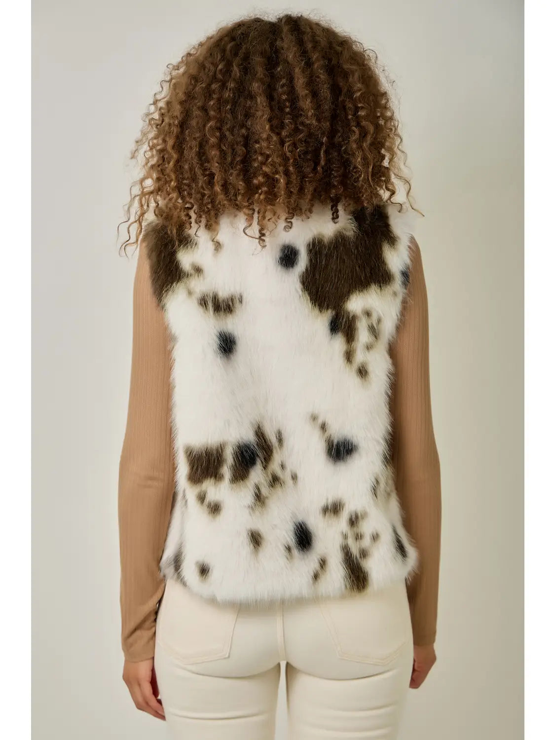 Faux Animal Fur Vest