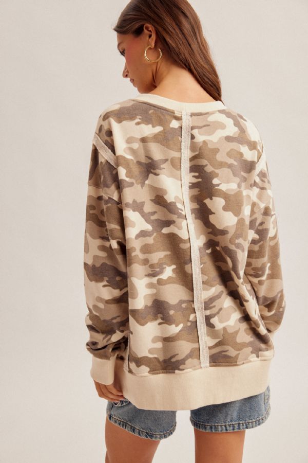 French Camo Sweatshirt