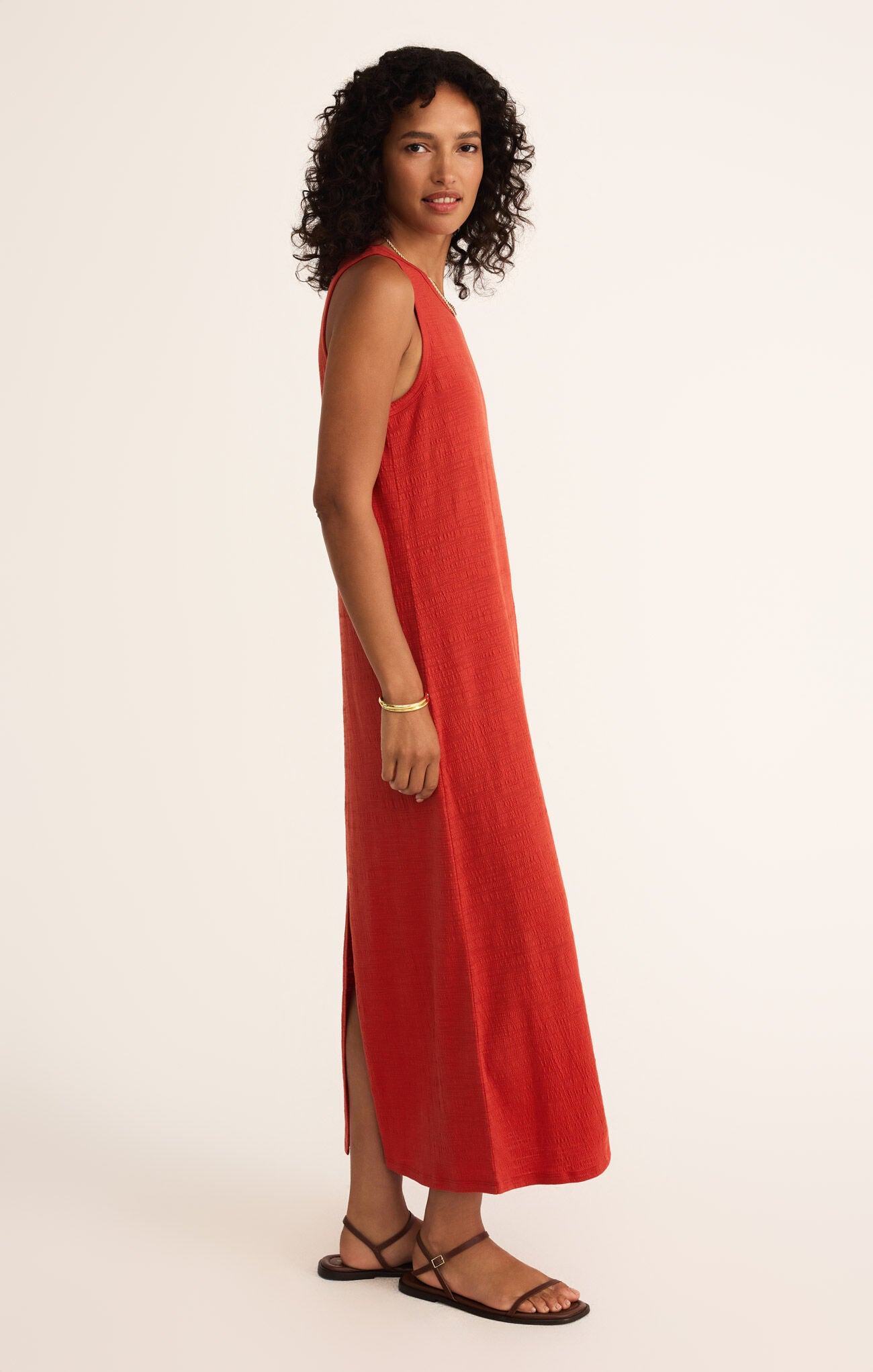 Z Supply Mystic Textured Midi Dress