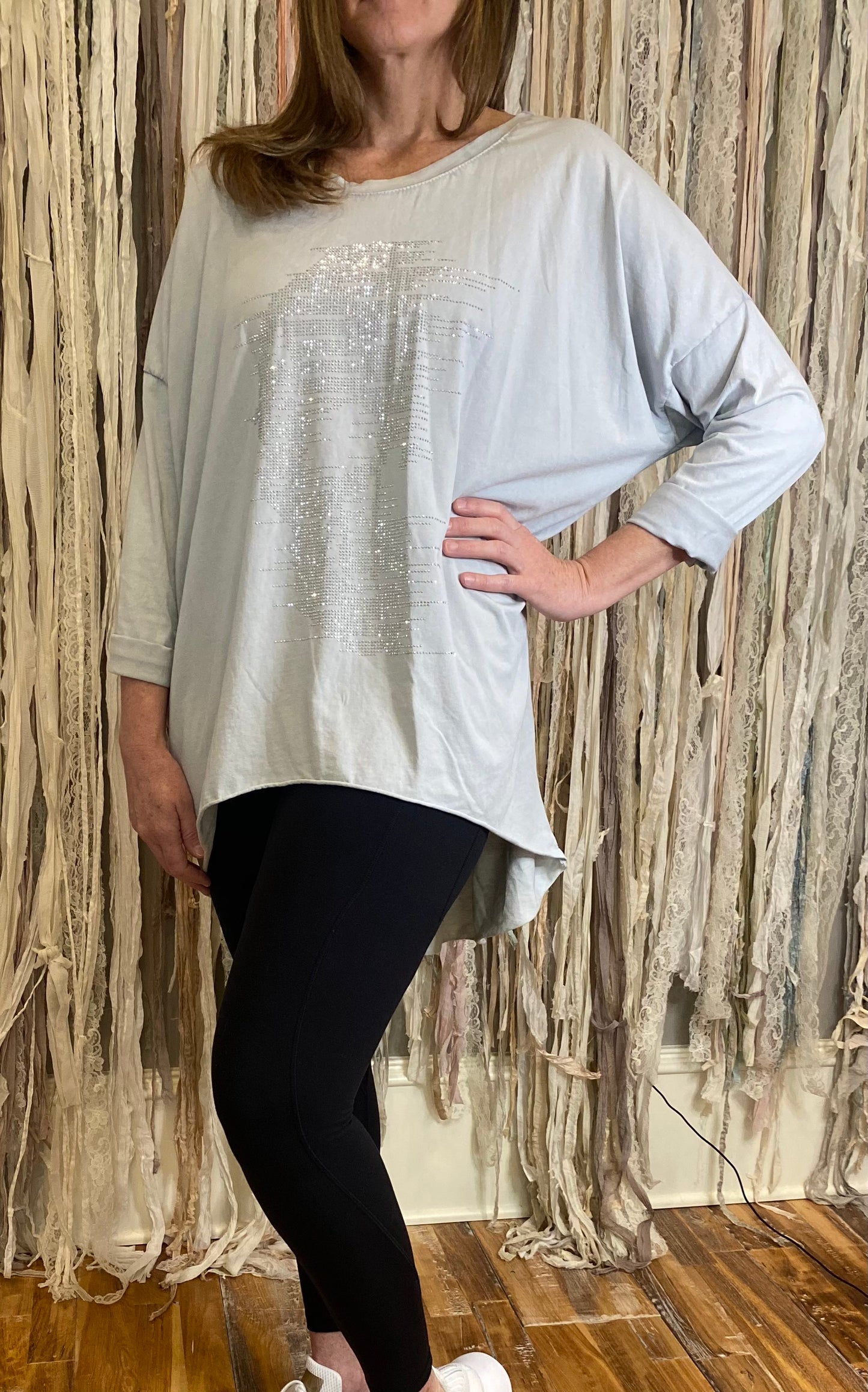 "A Touch of Sparkle" Graphic Shirt