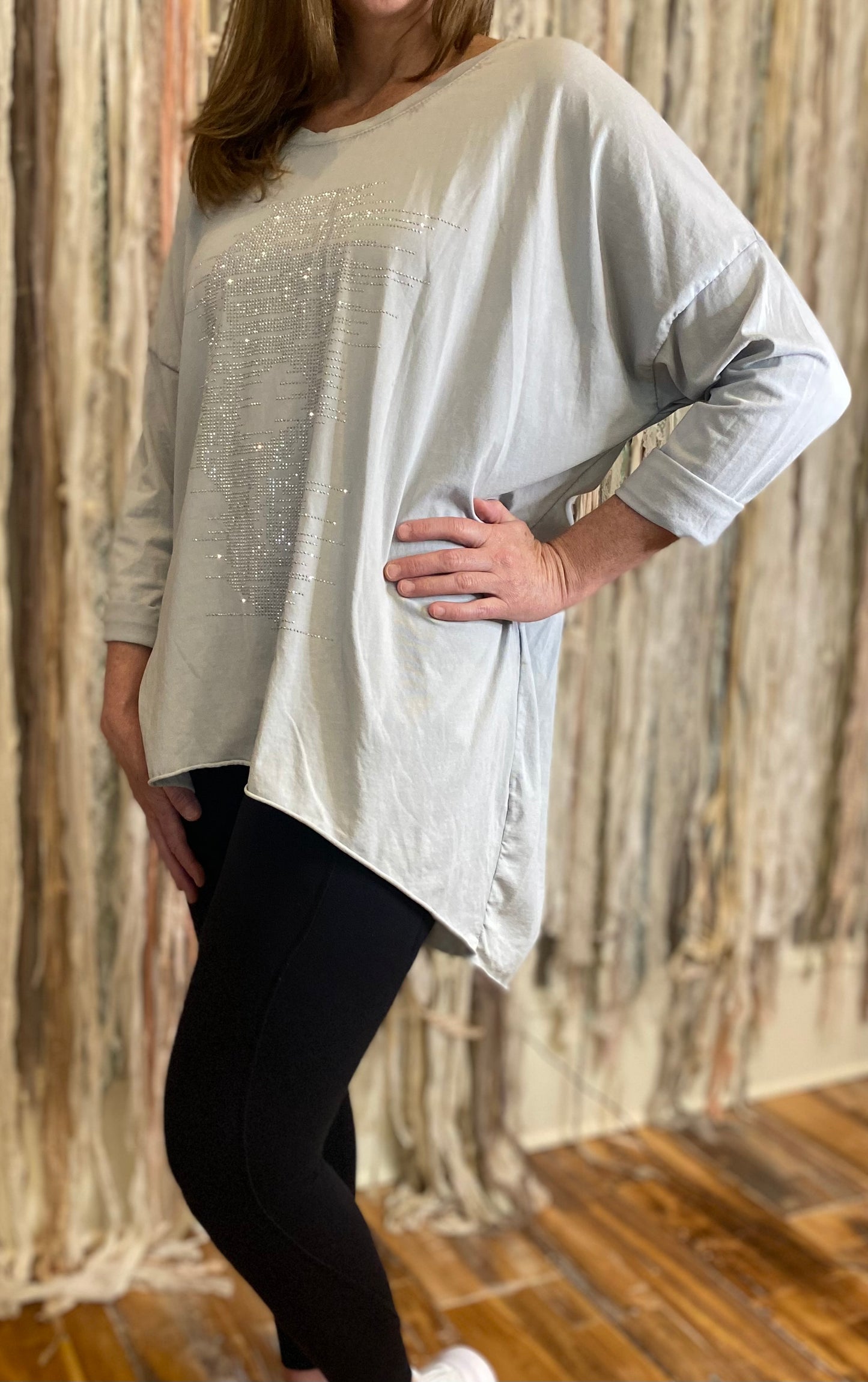 "A Touch of Sparkle" Graphic Shirt