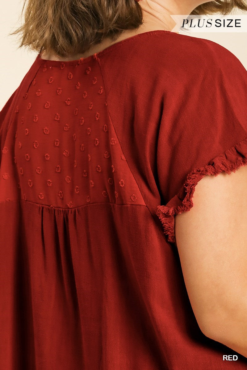 "Bubble touch" Top