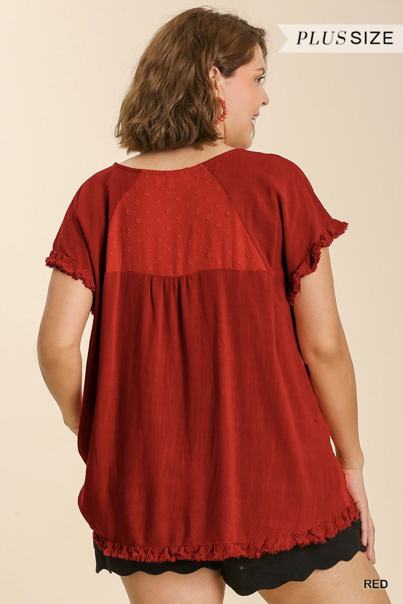 "Bubble touch" Top