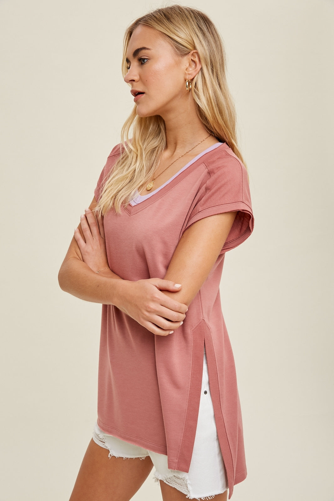 Oversized Knit Top
