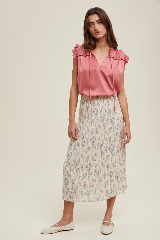 GINGER Ruffle Blouse