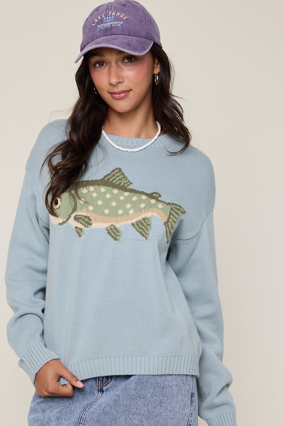 Coastal Fish Sweater