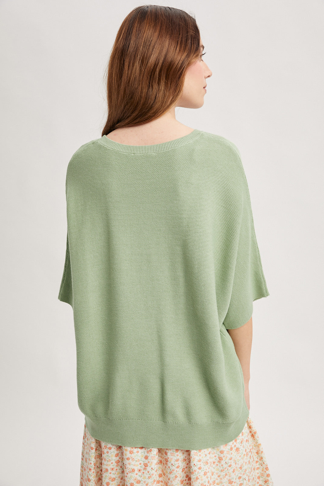 Soft Sunday Sage Top